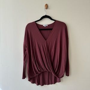 Fashion Nova women’s long sleeve dressy tee